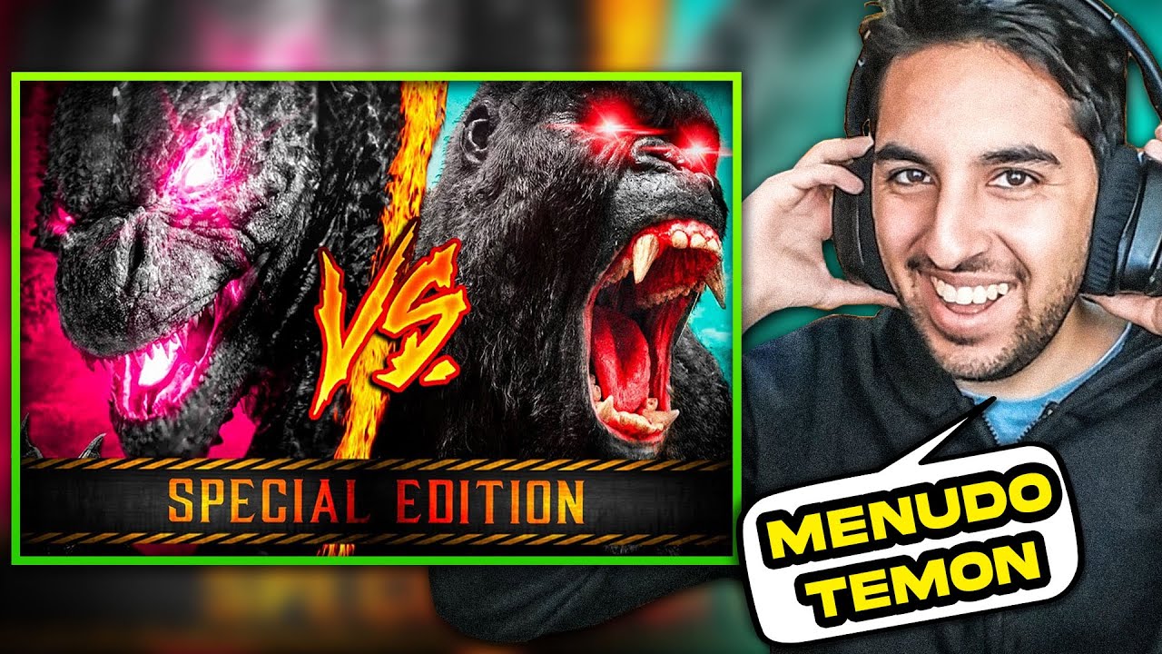 GODZILLA VS. KONG EL RAP DEFINITIVO - COMBATES MORTALES DE RAP - REACCION DE ALSIN1