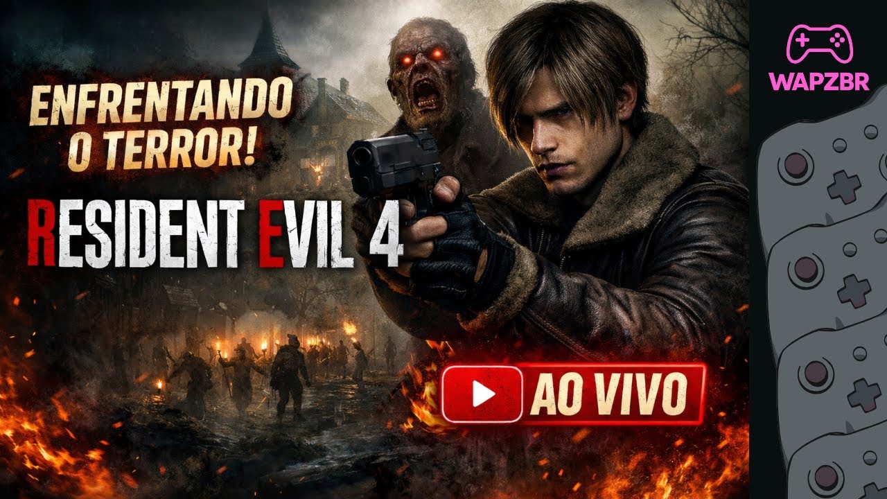 RESIDENTE EVIL 4 O MAIS ACLAMADO E COMPLICADO PARA MIM QUE ESTOU COMEÇANDO E JÁ TENDO RAIVA DA ASHLY