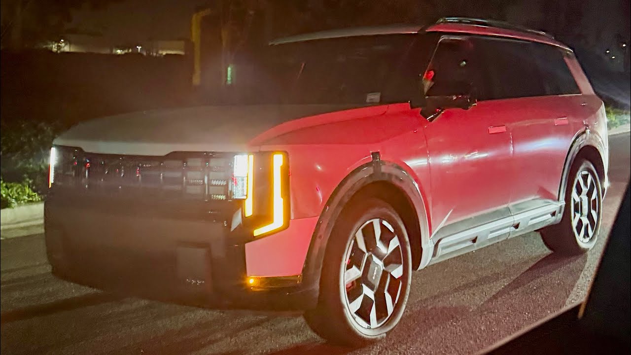 В США замечен Kia Telluride X-Line 2027 года выпуска.
