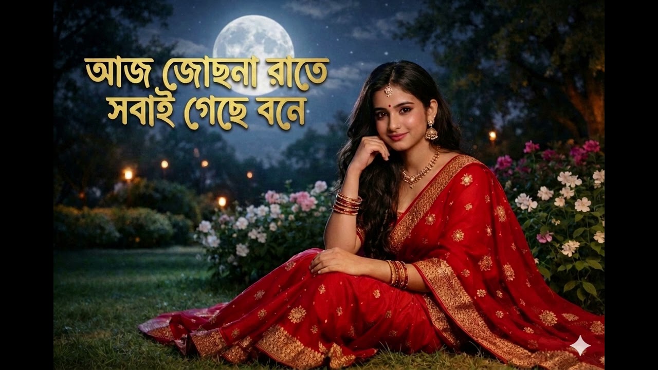 আজ জোছনা রাতে সবাই গেছে বনে | Opekkhar Jyotsna | New Soulful Bengali Song 2026