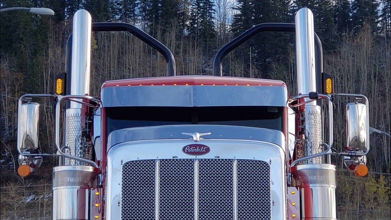 Peterbilt 389 Tridrive Logging Truck!