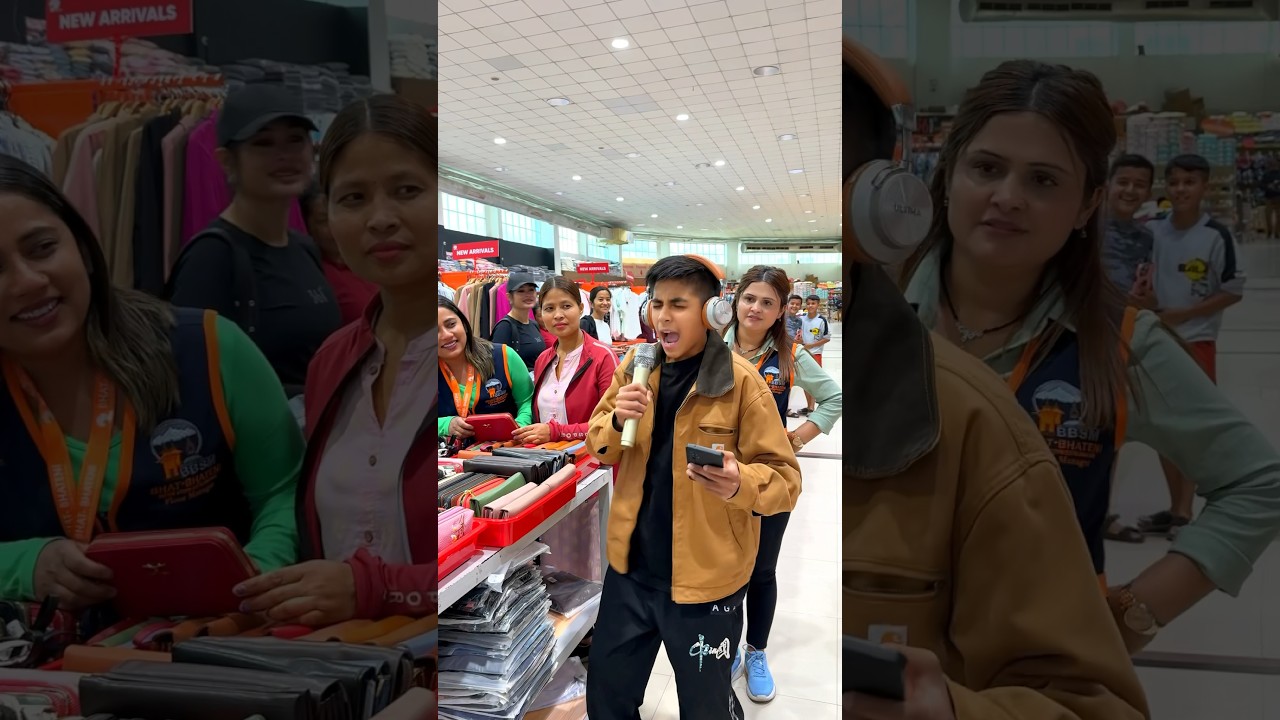 Laugh - Lose 🤣 Singing Prank in Mall | Aayush #funny #viral #comedyvideo