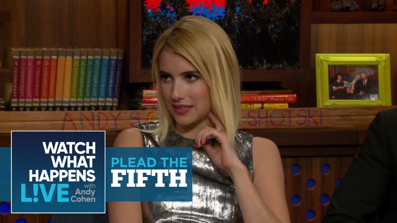 Emma Roberts' Shag, Marry, Kill: Nick Jonas, Liam Hemsworth, Dave Franco | Plead The Fifth | WWHL