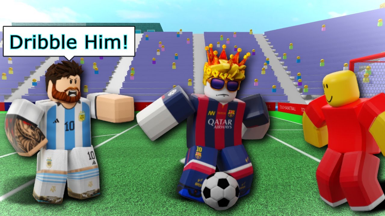 I Got TRAINED by the BEST PLAYER in Touch Football! (Roblox)