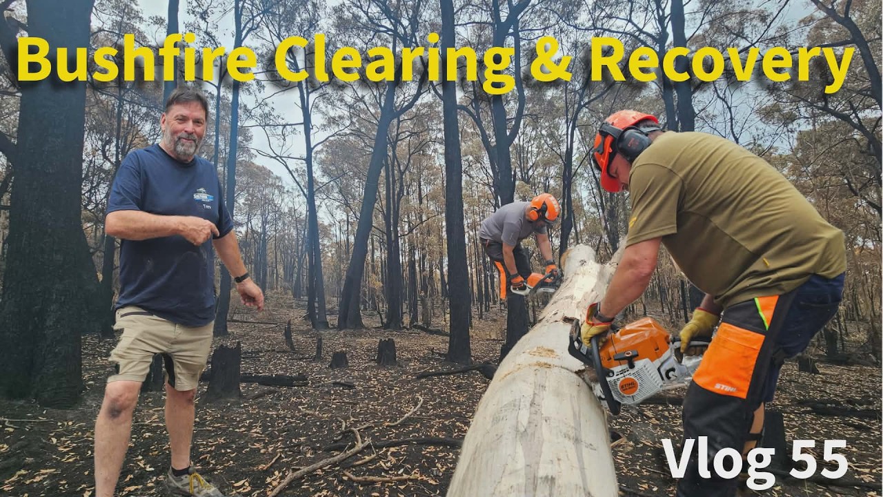 After the Flames | 4x4 Volunteers Clearing Bushfire-Ravaged Tracks & Training ground. Vlog 55