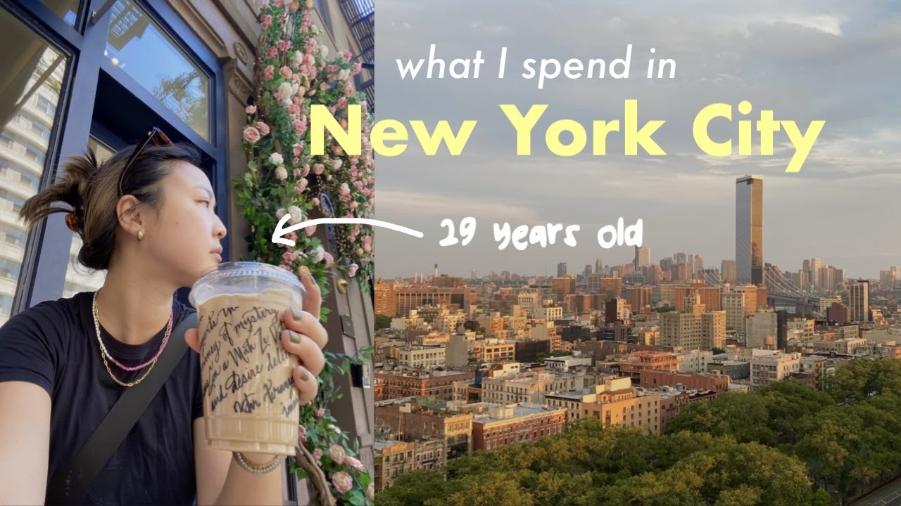 What I Spend in a Week Living in NYC as a 29-Year Old 💰✨