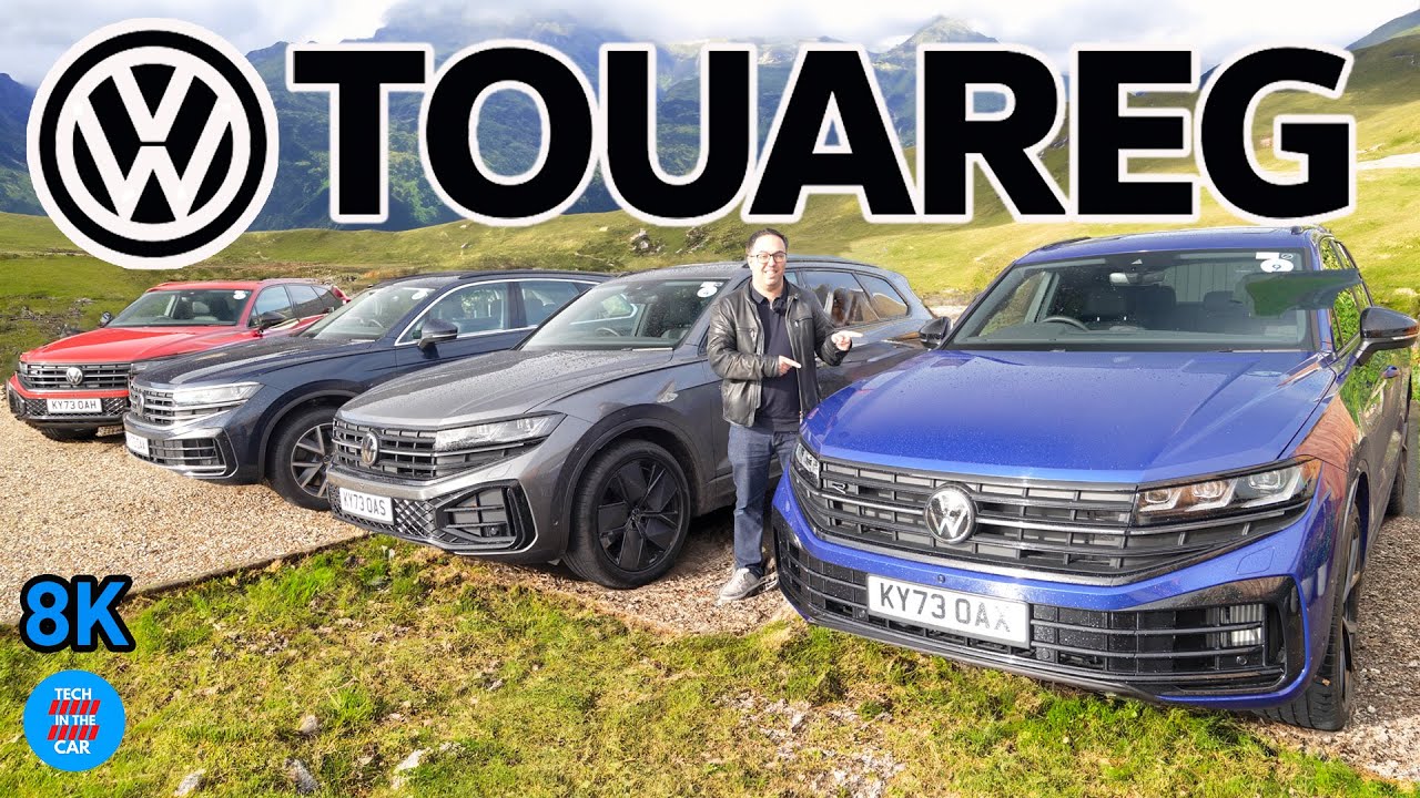 2025 VW Touareg Review: OFF-ROAD Adventure! | 8K