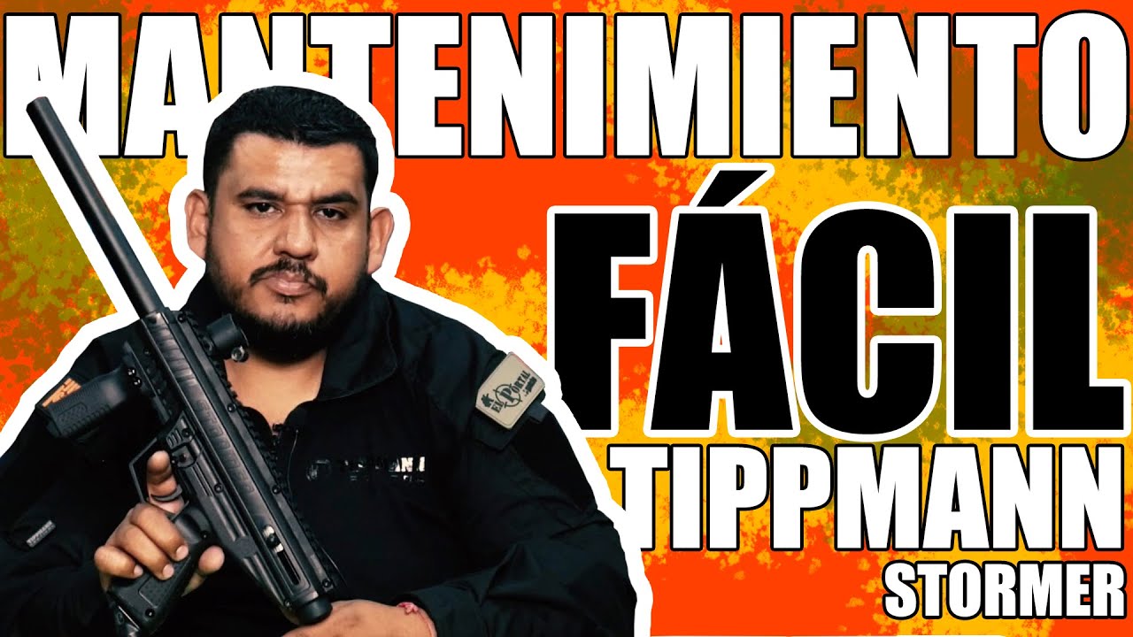 tippmann stormer, mantenimiento fácil paso a paso