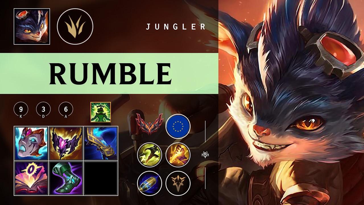 Rumble Jungle vs Zaahen - EUW Grandmaster Patch 26.04