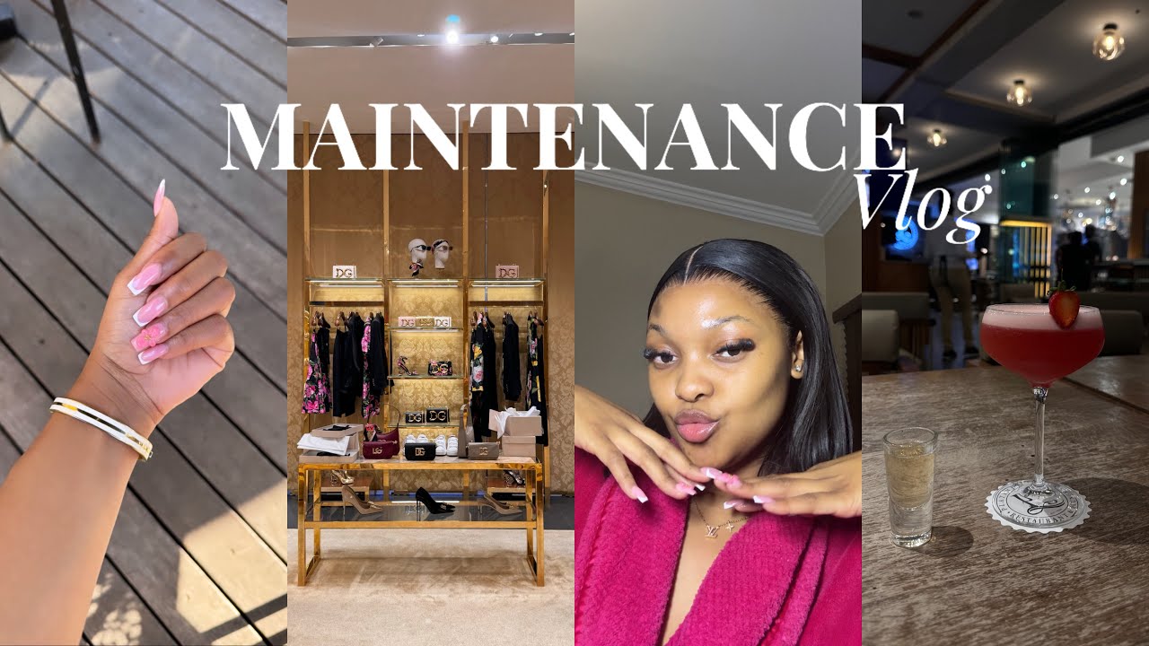 MAINTENANCE VLOG: Maintenance, retail therapy ,girl dinner, unboxing & more ||South African YouTuber