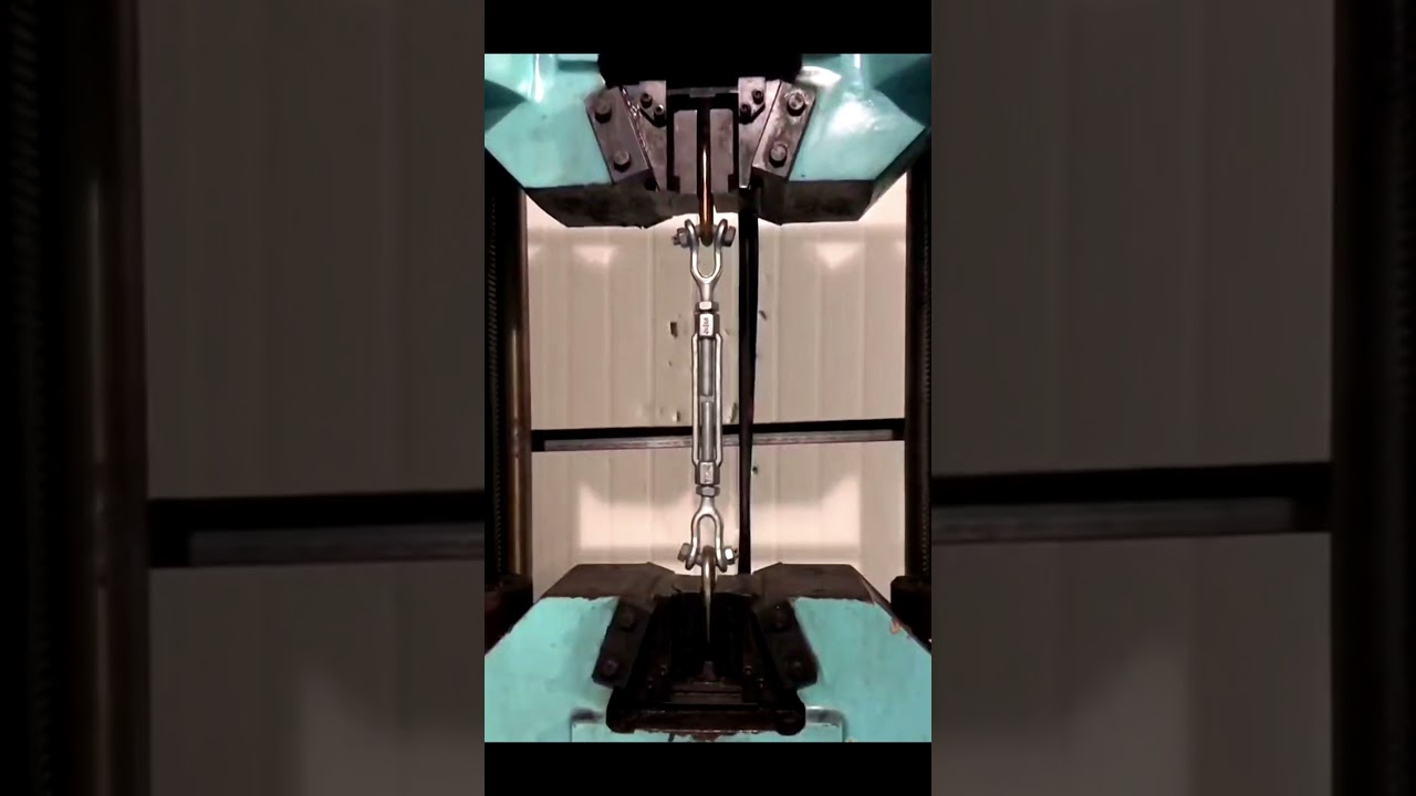Turnbuckle Breaking Test