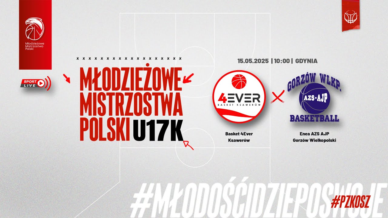 Basket 4Ever Ksawerów - Enea AZS AJP Gorzów Wielkopolski (Finał MMP U17K)