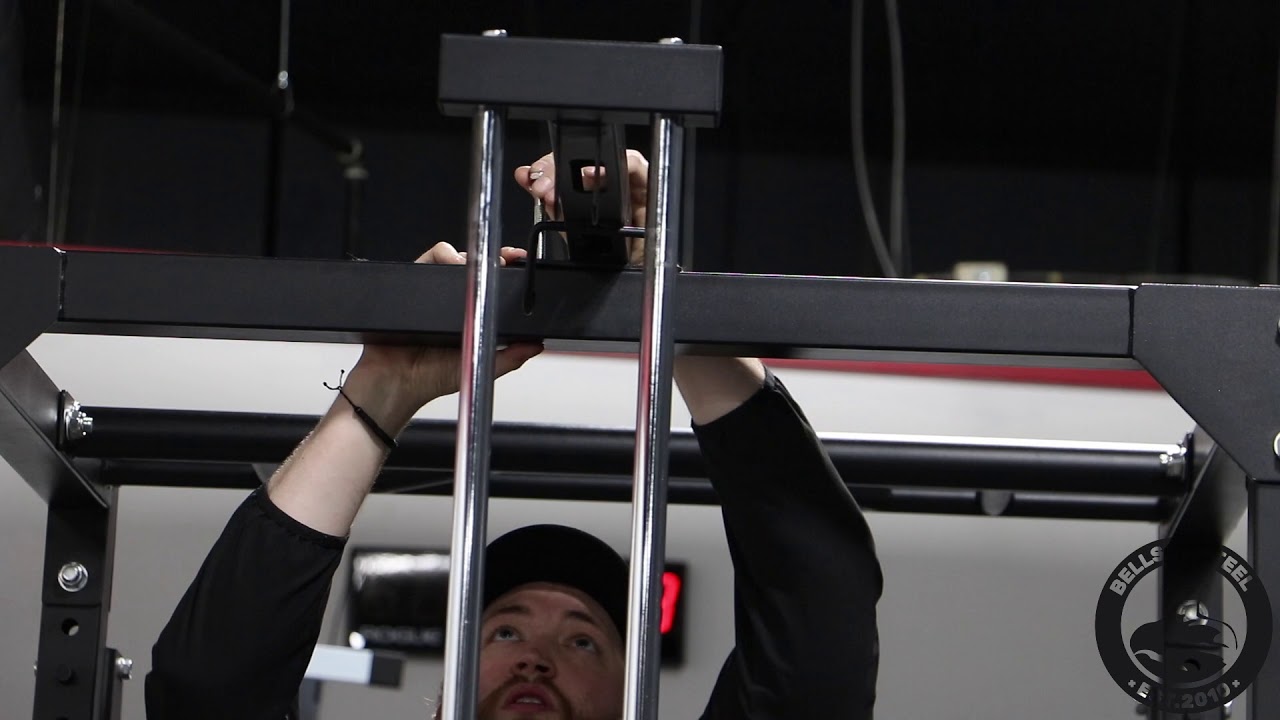 How to Assemble the Lat Pulldown Attachment from Bells of Steel