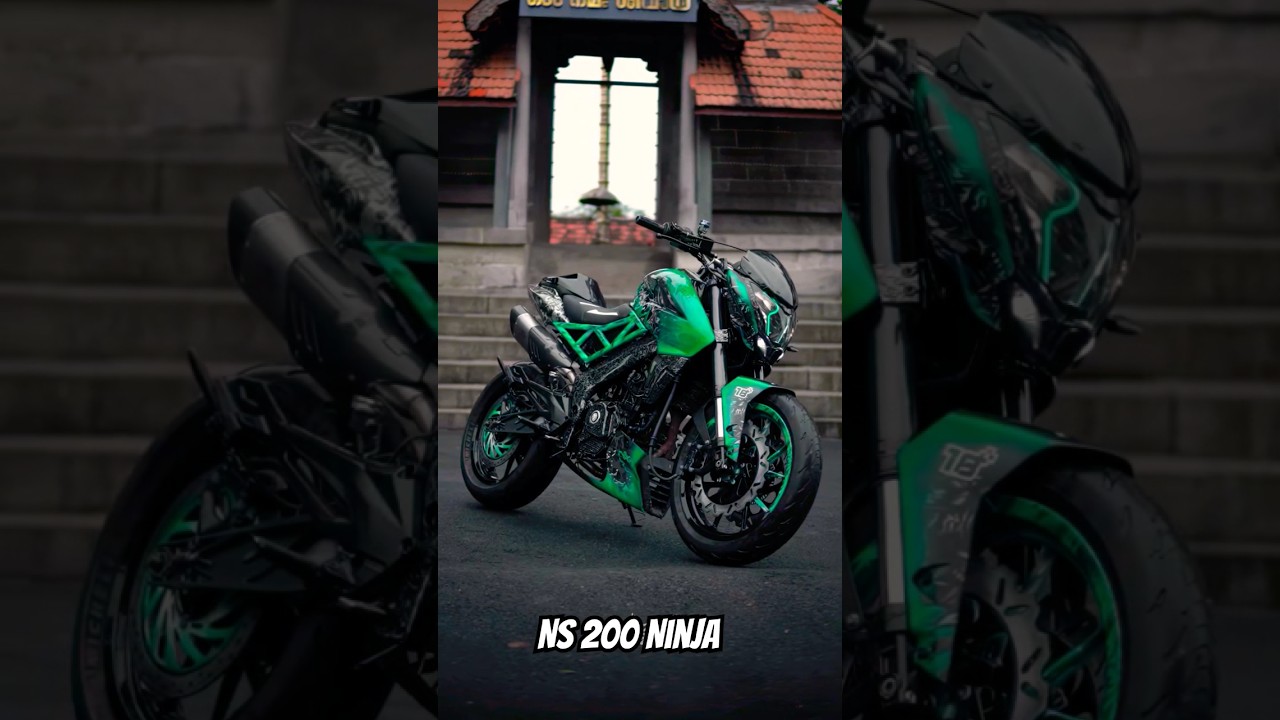 NS 200 MODIFICATION‼️pulsar ns 200 modified wrapping💥motor huber #ns200 #shorts #modified #wrapping