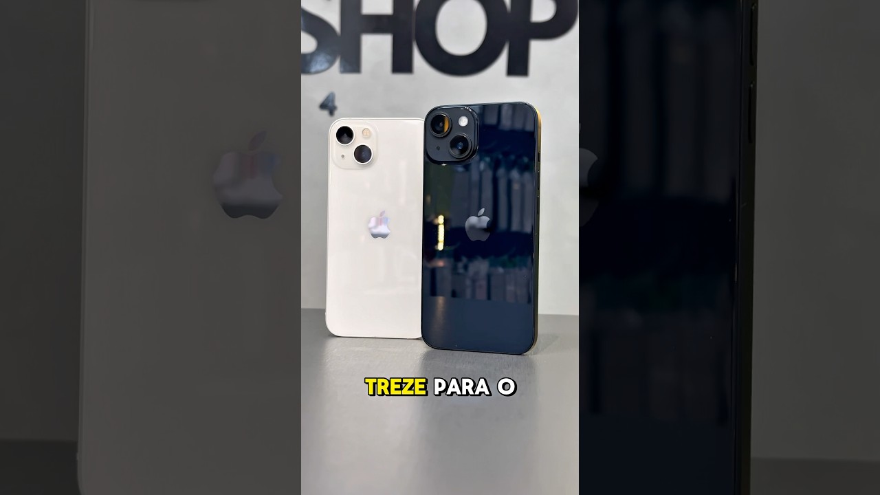 iPhone 13 ou iPhone 14, qual a diferen&ccedil;a? #smartphone #iphone #tecnologia #dicas #apple #iphone13
