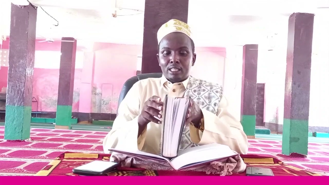 Sheikh jamac suleeymaan oo si adag ugu hadlaya dhaq_Dhaqaajinta farta xiliga salaada.
