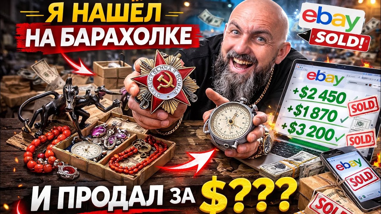 Купил на Барахолке — Продал на eBay за $??? 