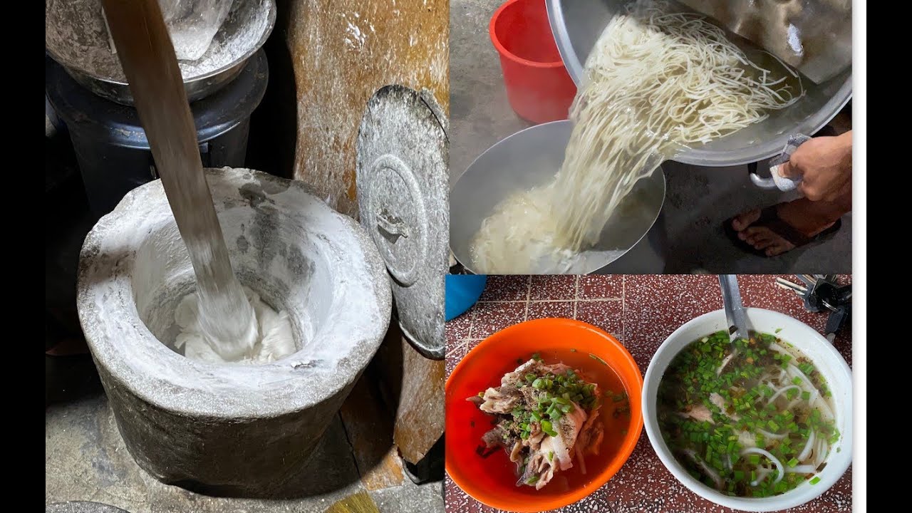 Độc đáo món bánh canh đâm duy nhất còn sót lại ở vùng núi Tri Tôn