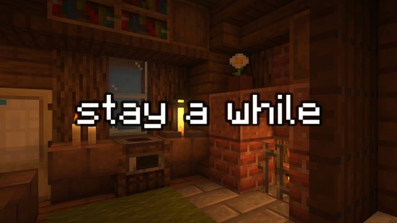 🌧️ forget your problems and take a nap... minecraft music, rain and campfire sounds ambience