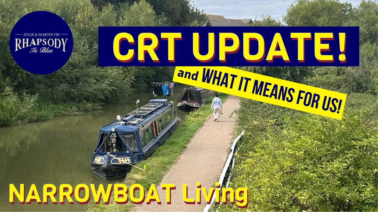 Мы получили новости от CRT… и это ХОРОШИЕ новости! | NARROWBOAT Living, эпизод 177