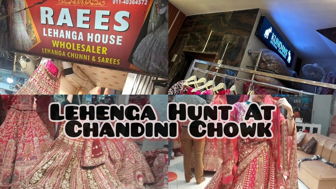 Bridal & Non-Bridal Lehenga Shopping at Chandni Chowk | Honest Try-Ons #Chandnichowk #bridallehenga