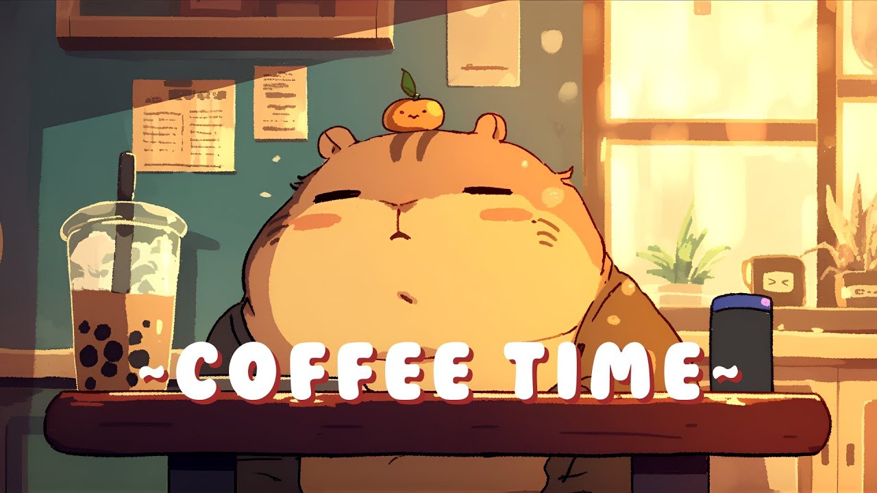 Capybara Study Beats - Cozy Beats for Relaxation ~ Zen Moments ~ 🦫 🎮 ☕