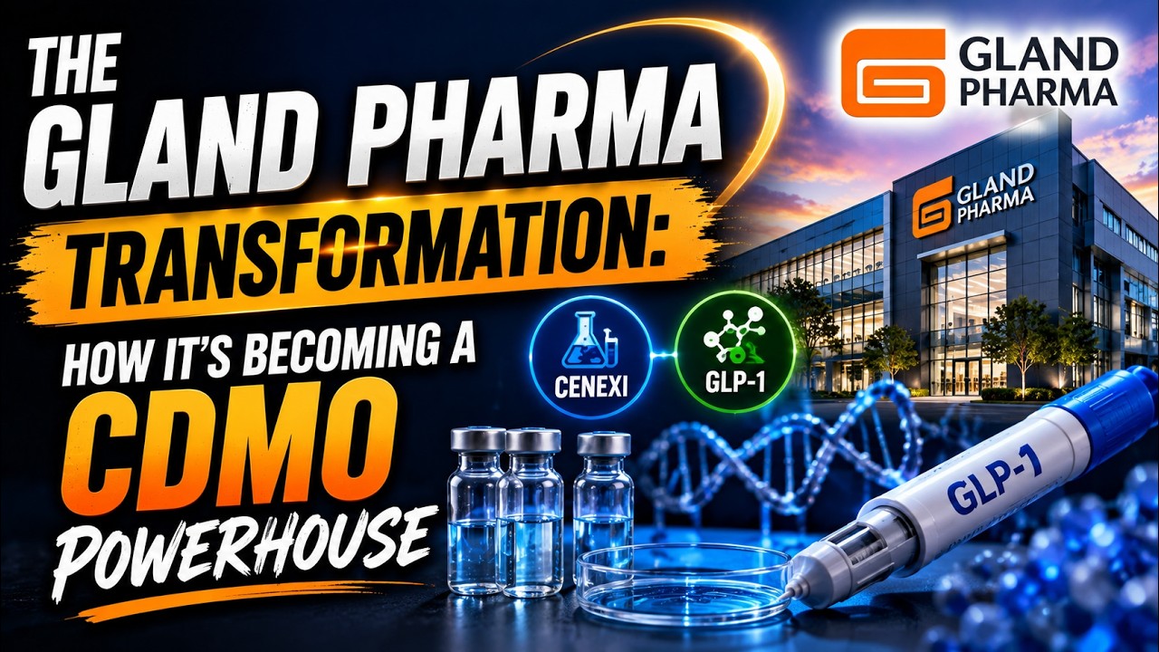 Gland Pharma Breakout! 4 Years of Consolidation Ends with Massive Earnings Gap Up 🚀