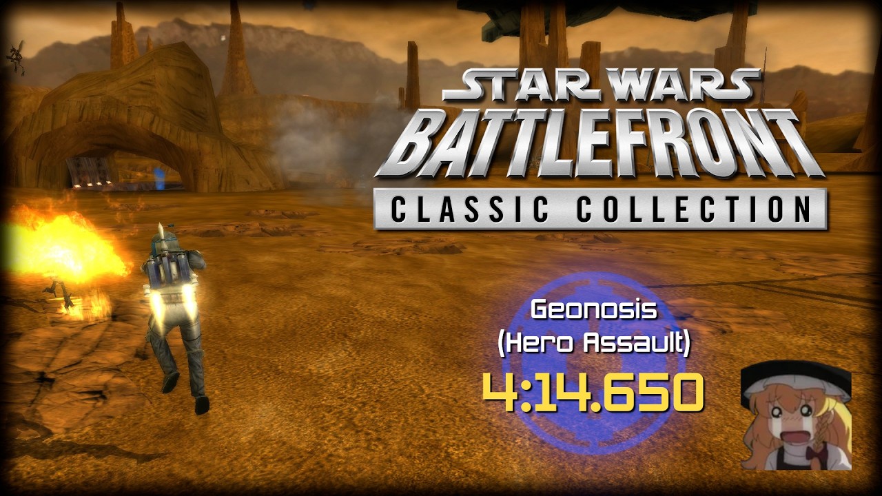 [Star Wars: Battlefront II] Geonosis (Hero Assault) in 4:14.650 (World Record)