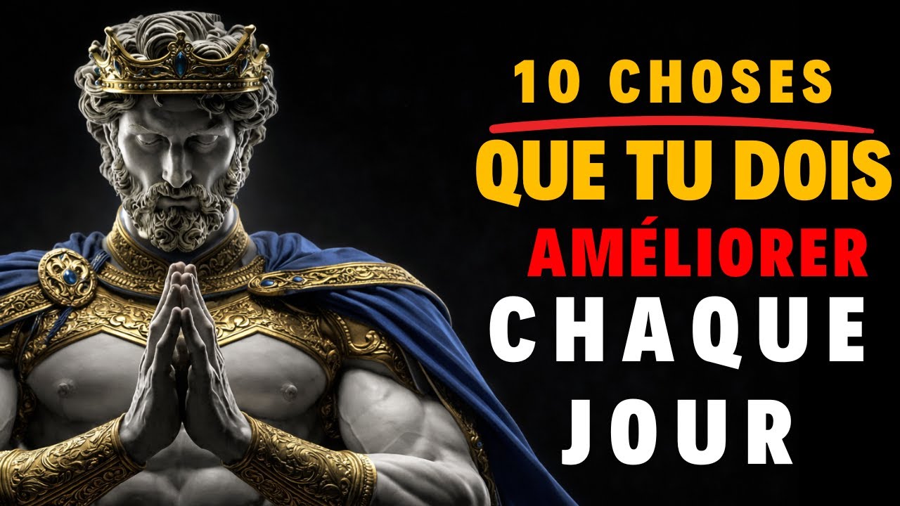 10 HABITUDES QUOTIDIENNES QUI CHANGENT UNE VIE – DEVIENS INARRÊTABLE | STOÏCISME