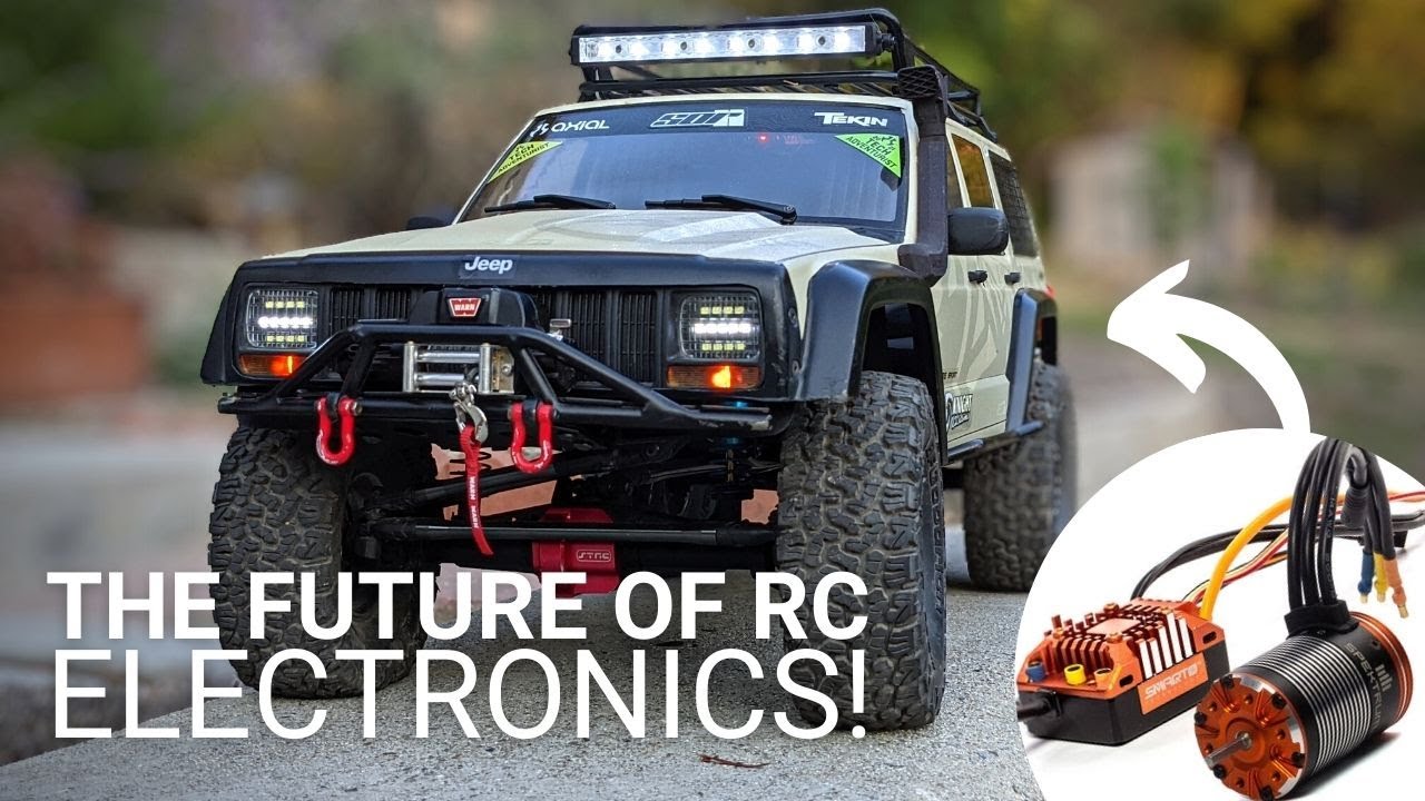 My Jeep Cherokee gets a motor/ESC upgrade! Spektrum Firma crawler combo