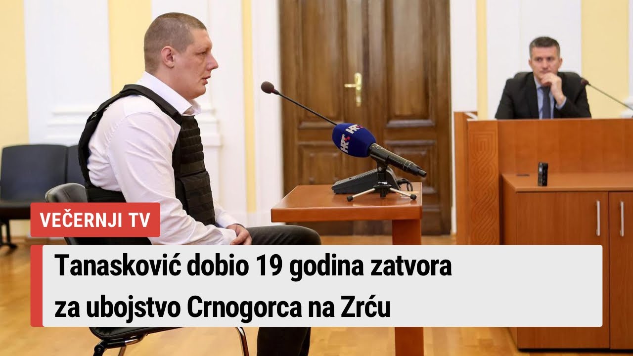 Tanasković dobio 19 godina zatvora za ubojstvo Crnogorca na Zrću