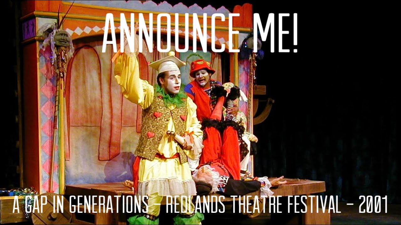 Scene from A Gap in Generations at Redlands Theatre Festival