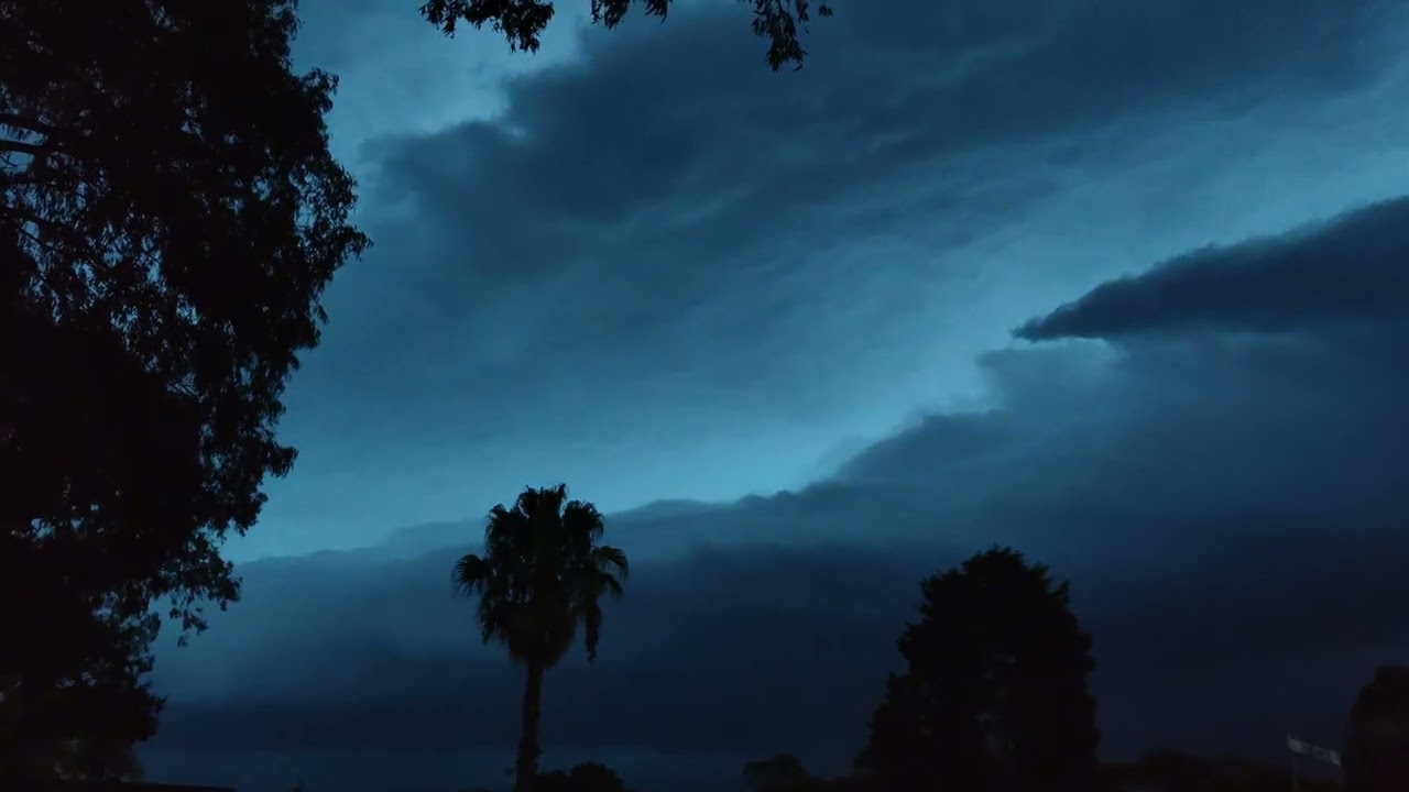 Sydney hit by Severe Storm 2025 ASMR: Thunder, Rain, Lightning & Wind | Relaxing Storm Sounds