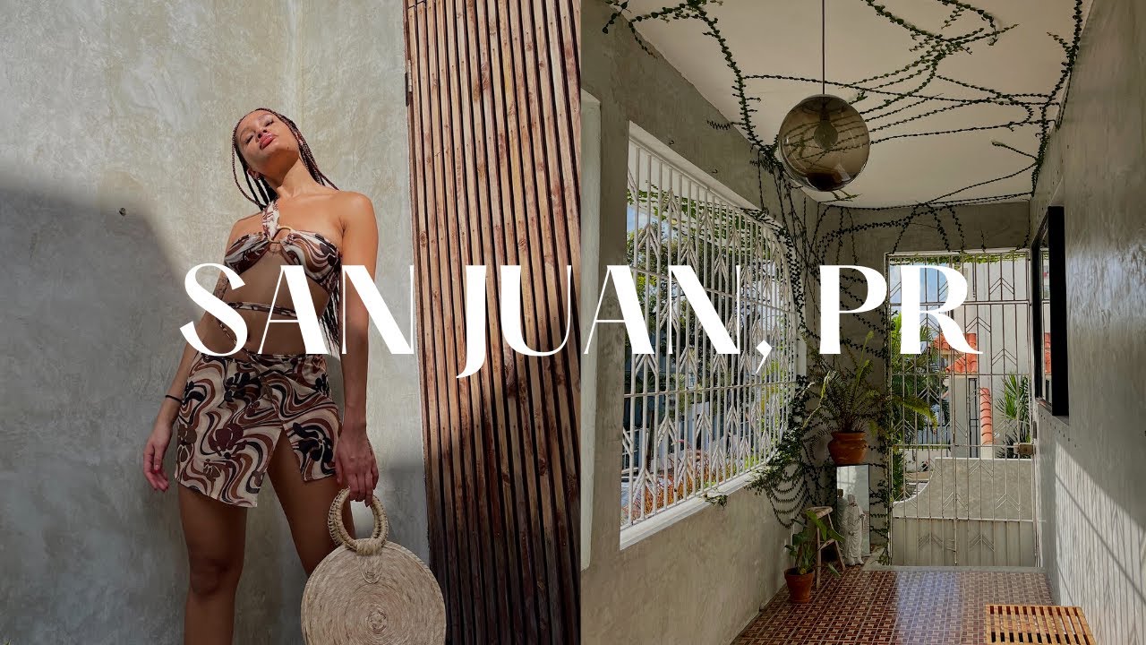 puerto rico travel vlog | rainforest, old san juan, beautiful airbnb, + more