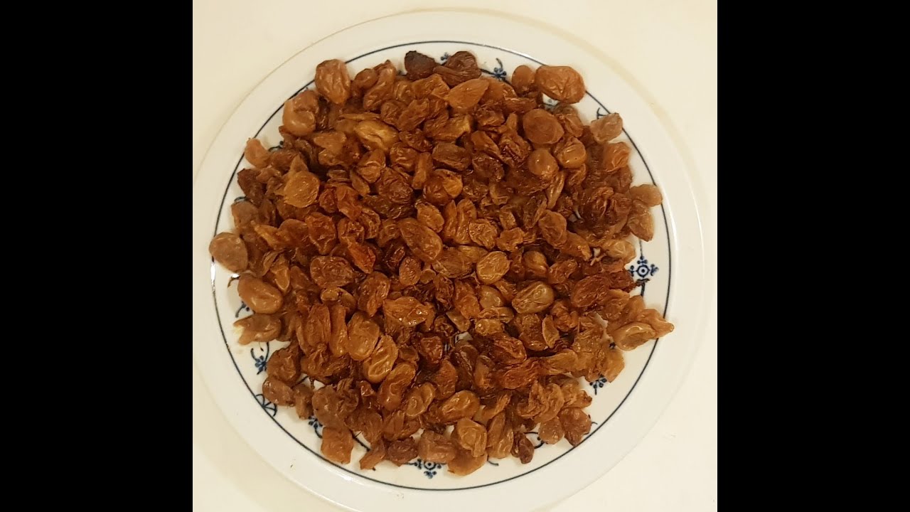 طريقه عمل الزبيب في الميكروويف