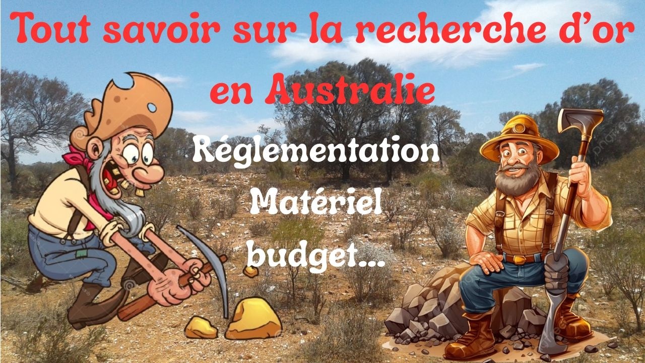 Tout savoir sur la recherche d'or en Australie.  C'est Maintenant  #oztonor #or #gold