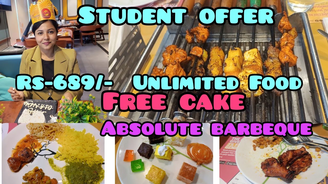  ₹689/- Absolute Barbeque Nation Unlimited Buffet At Baguiati #video #barbeque