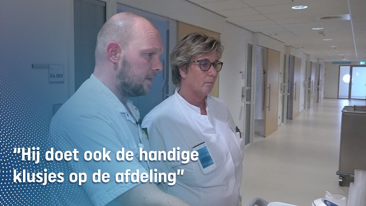 Bas (45) maakt carrièreswitch: van de bouwplaats naar het ziekenhuis | RTV Oost