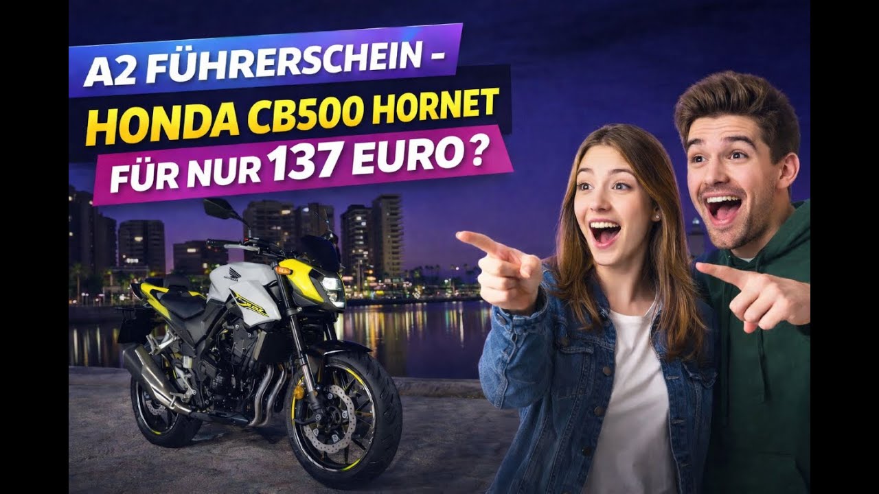 Aggressiver als je zuvor! 🐝 Die neue Honda CB500 Hornet 2026 im Check