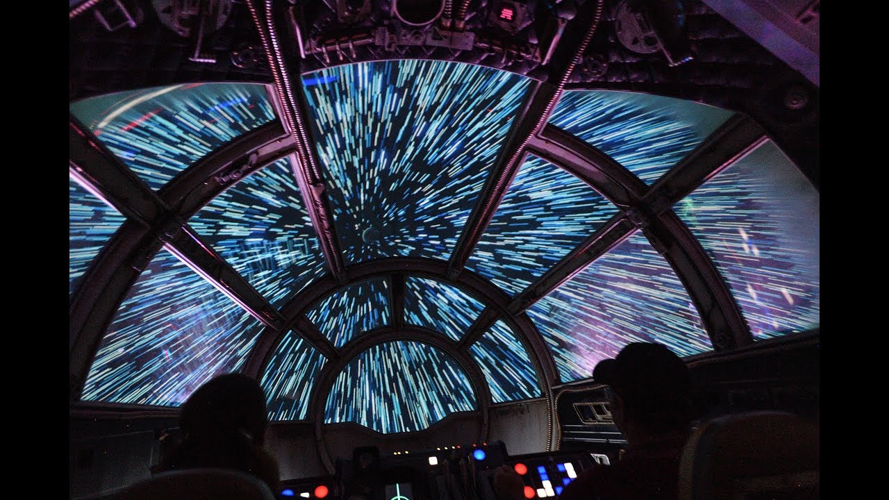 Complete walkthrough of Millennium Falcon Smugglers Run at Star Wars: Galaxy's Edge