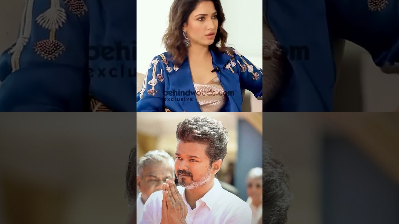 Речь Таманы #тамильский #ajith #vijay #tvk #trending #viral