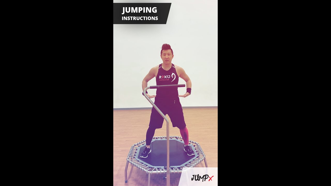 World Jumping Fitness Trampoline Jump Instructions