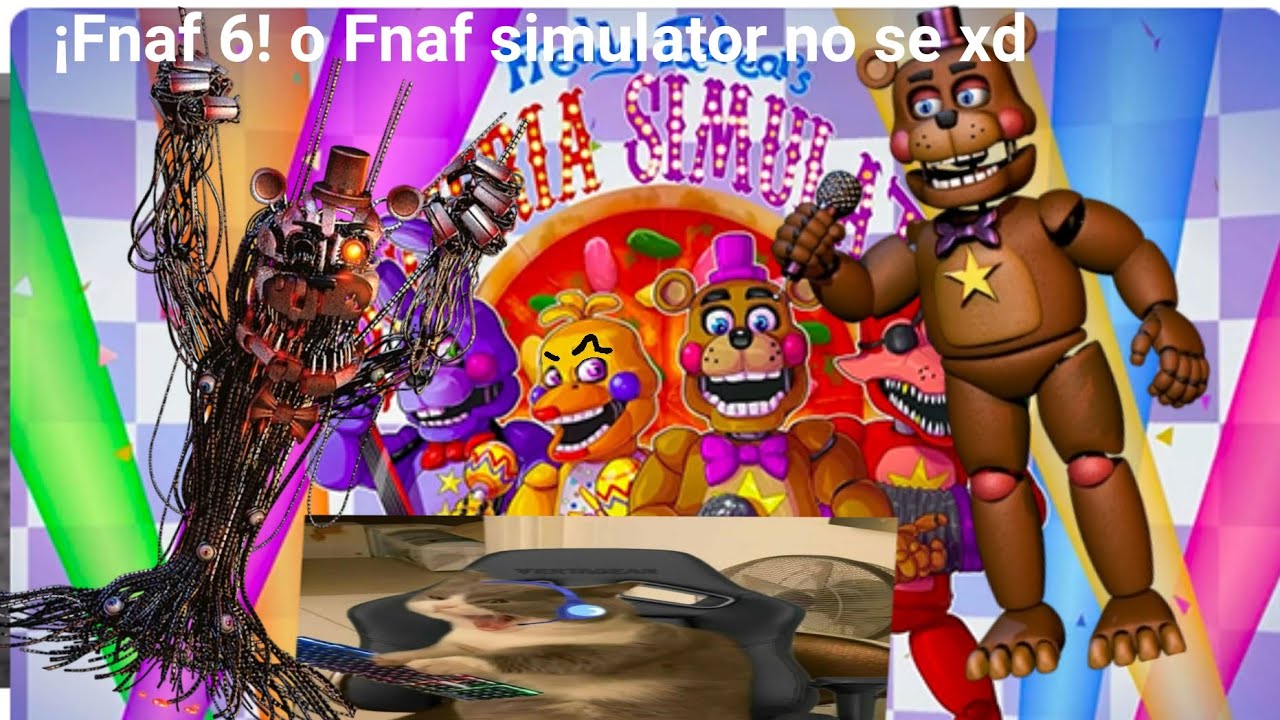 FNAF 6 o simulator dkgehsksid🐻⭐🎙️