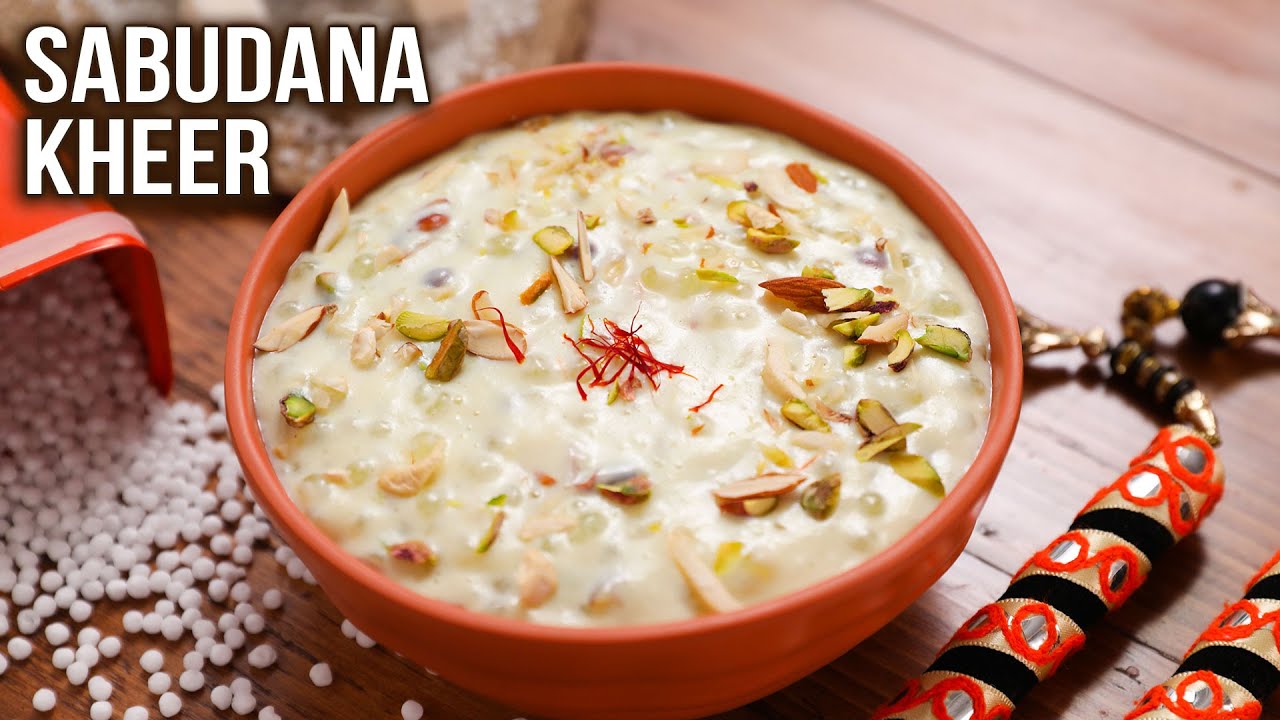 Sabudana Kheer | Kheer Recipe For Fasting | MOTHER'S RECIPE | Milk Dessert Ideas | Tapioca Pudding