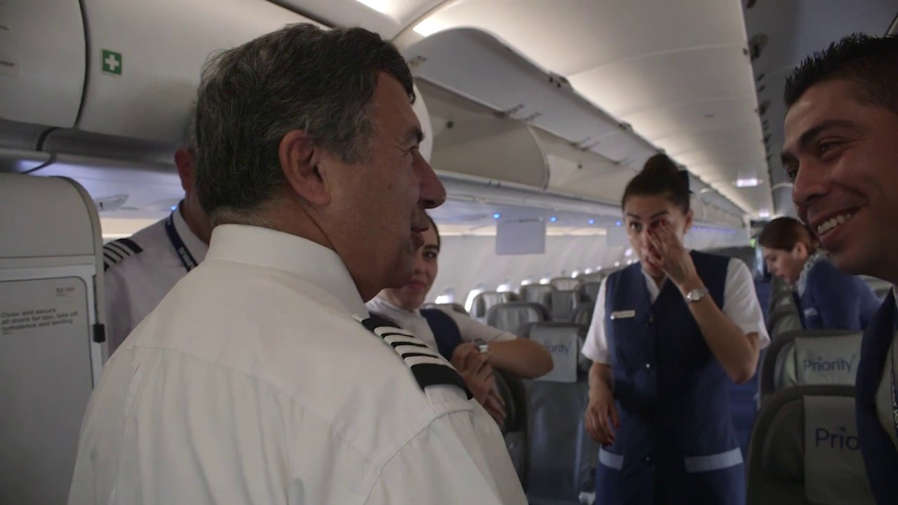 Vuelo de Jubilación Cap  Juvencio Gutiérrez G  ( Interjet / Mexicana de aviación)