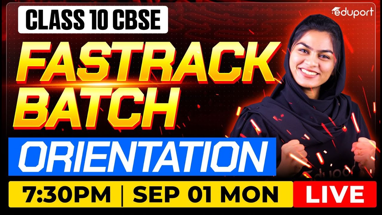 CBSE 10 Fastrack Orientation | Eduport