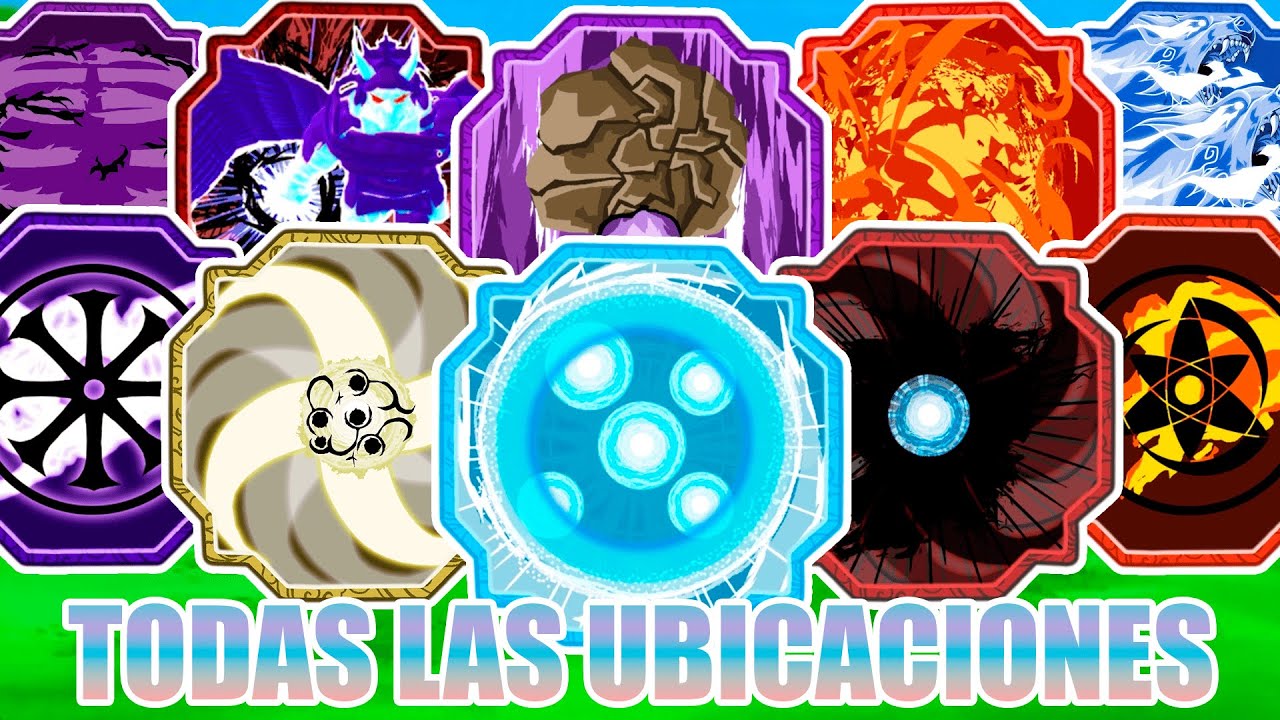 UBICACIÓN DE TODAS LAS TÉCNICAS OCULTAS EN SHINDO LIFE | Shindo Life