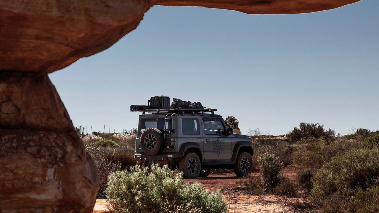 ROAMS01E42 Suzuki Jimny прорывается через горы Седерберг!! (внедорожник)