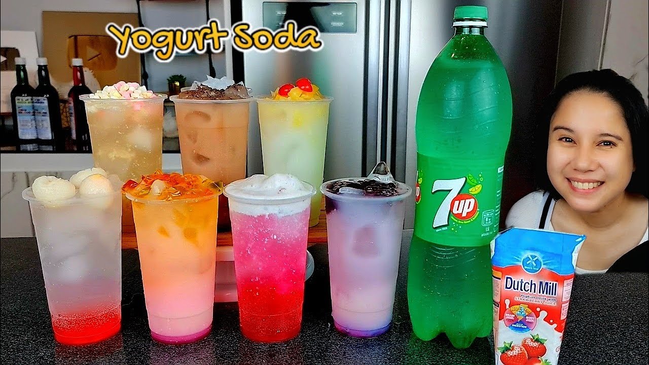 7-Up recipe for Flavored soda and Yogurt Soda na pweding gawin pang Negosyo!
