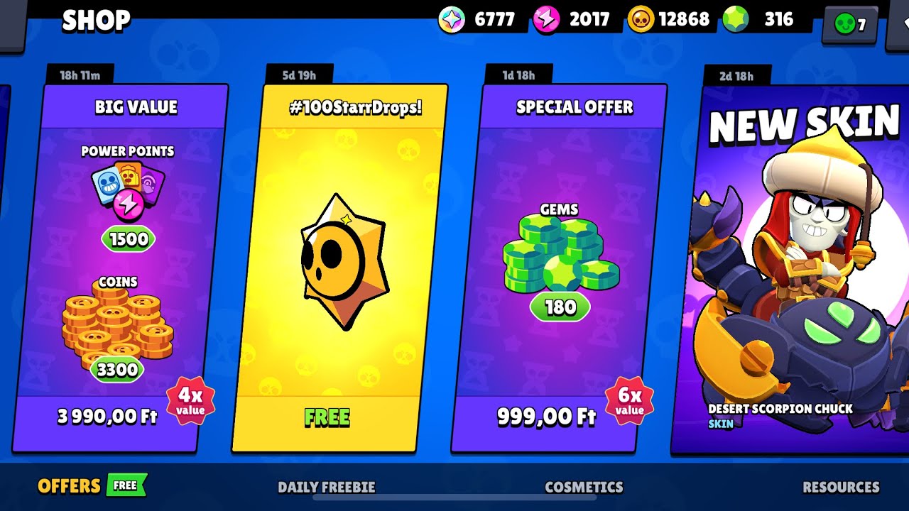 100star drop nyitás? #brawlstars #stardrop #rare #luck #100starrdrops